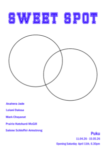 Sweet Spot Poster New (Blue)