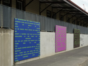 Mariam Tawfik THIS ARTWORK WAS BORN IN IRAQ IN THE YEAR 2095,  2026 (installation view)