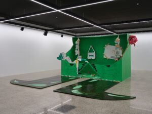 Abigail Aroha Jensen, Frog World, 2026 (installation view)