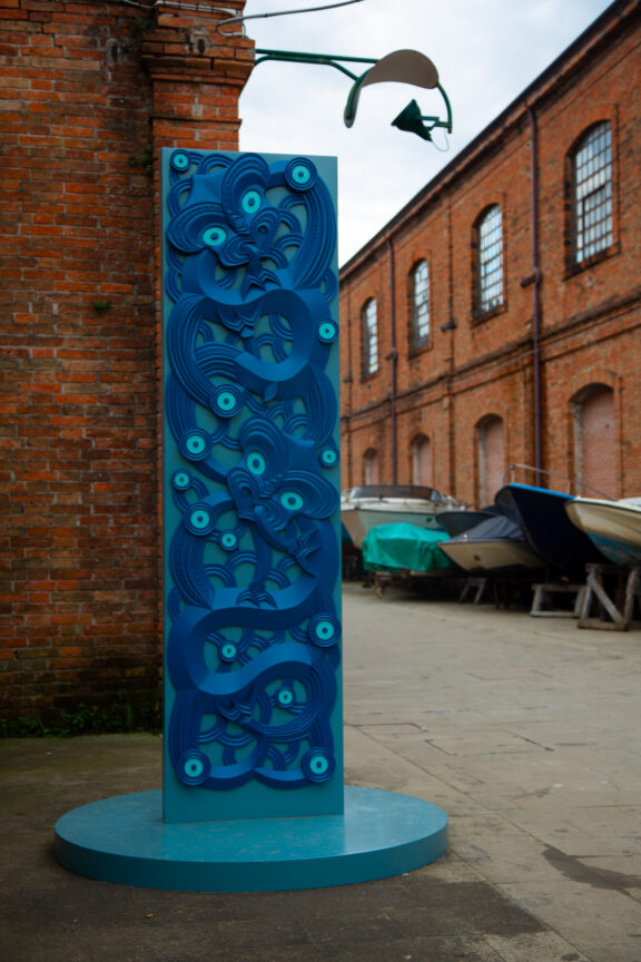 Kereama Taepa, Pouhono, 2026 (installation view)