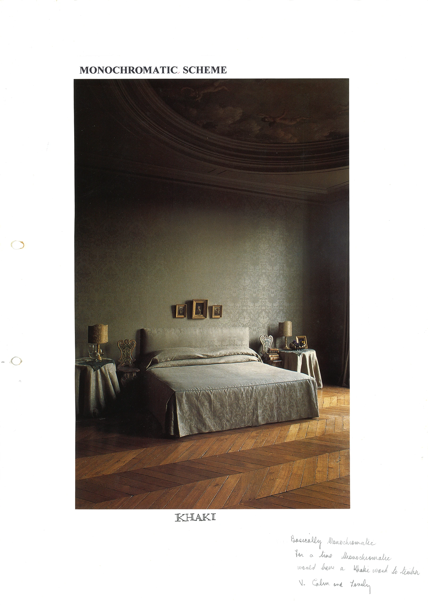 49 Colour – Monochromatic Scheme