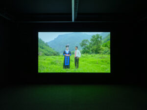 Pao Houa Her, Kwv Txhiaj in the Valley of Widows, 2026 (installation view)