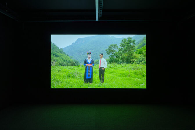 Pao Houa Her, Kwv Txhiaj in the Valley of Widows, 2026 (installation view)