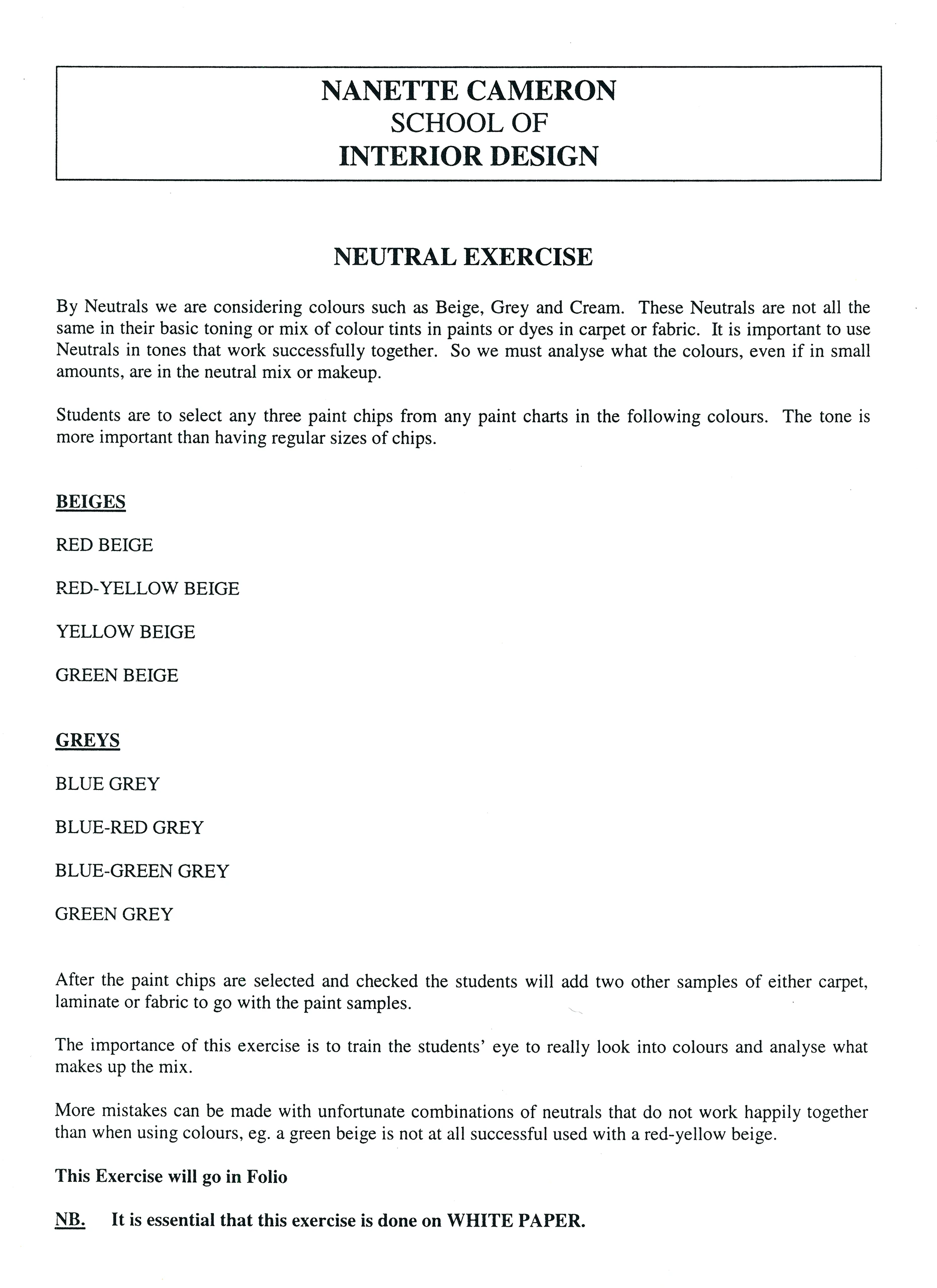 57 Neutral exercise notes 1
