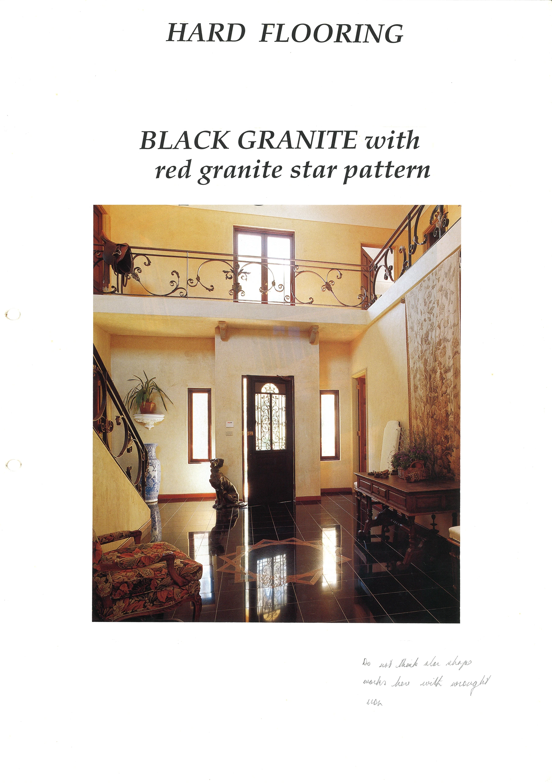 82 Hard Flooring – Black Granite