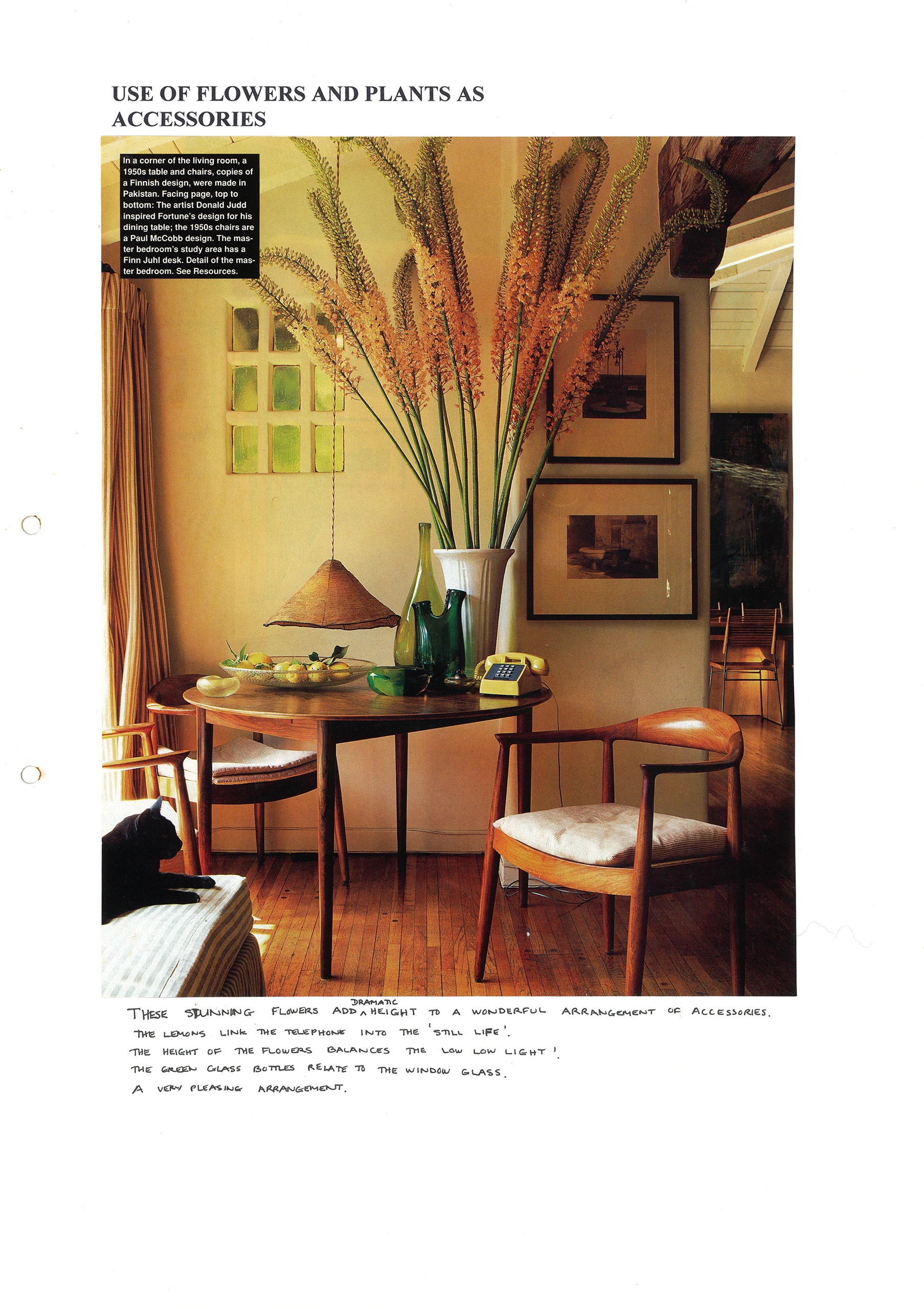 145 Use of flowers and plants as accessories-2