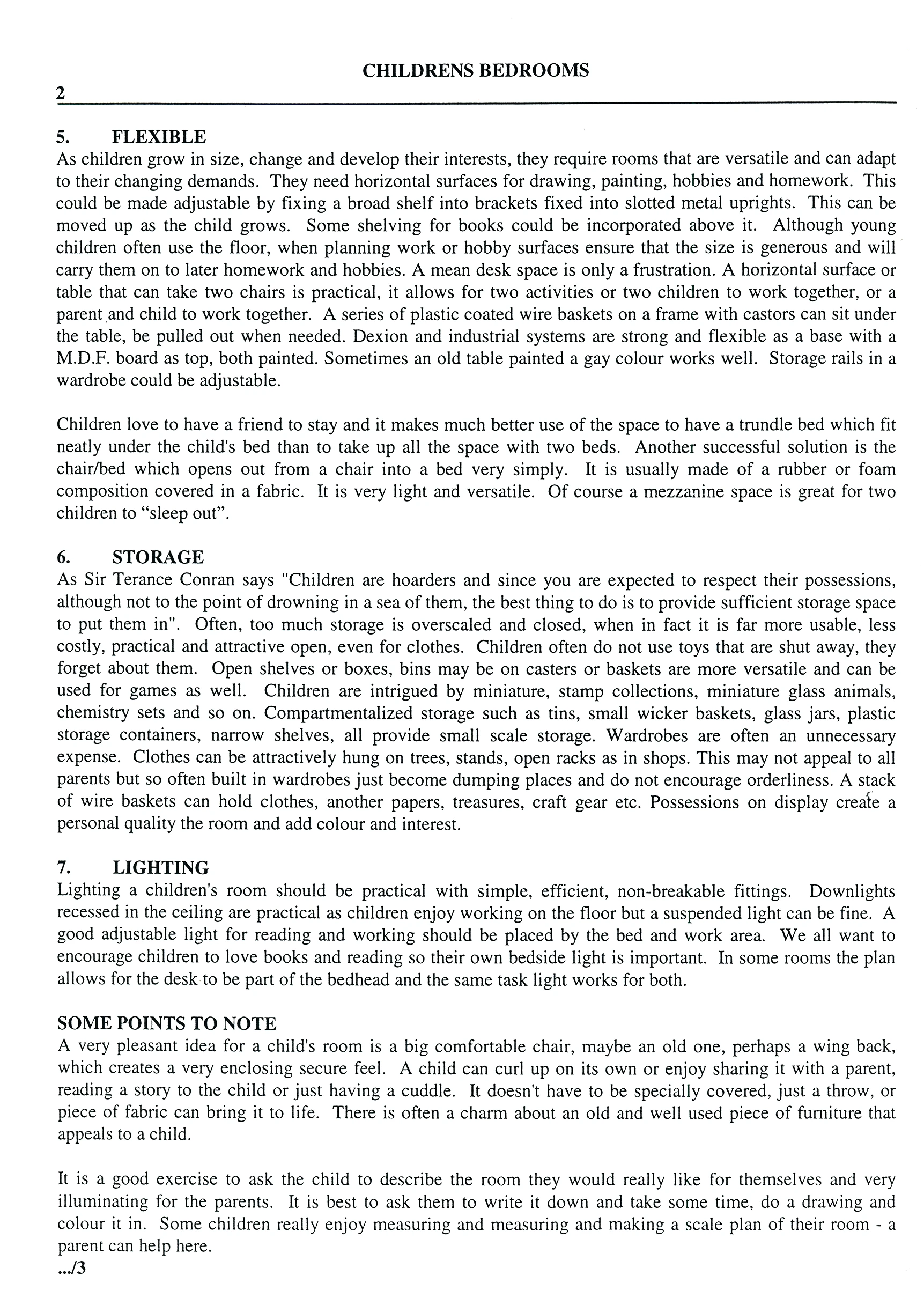 129 Childrens Bedroom notes-2