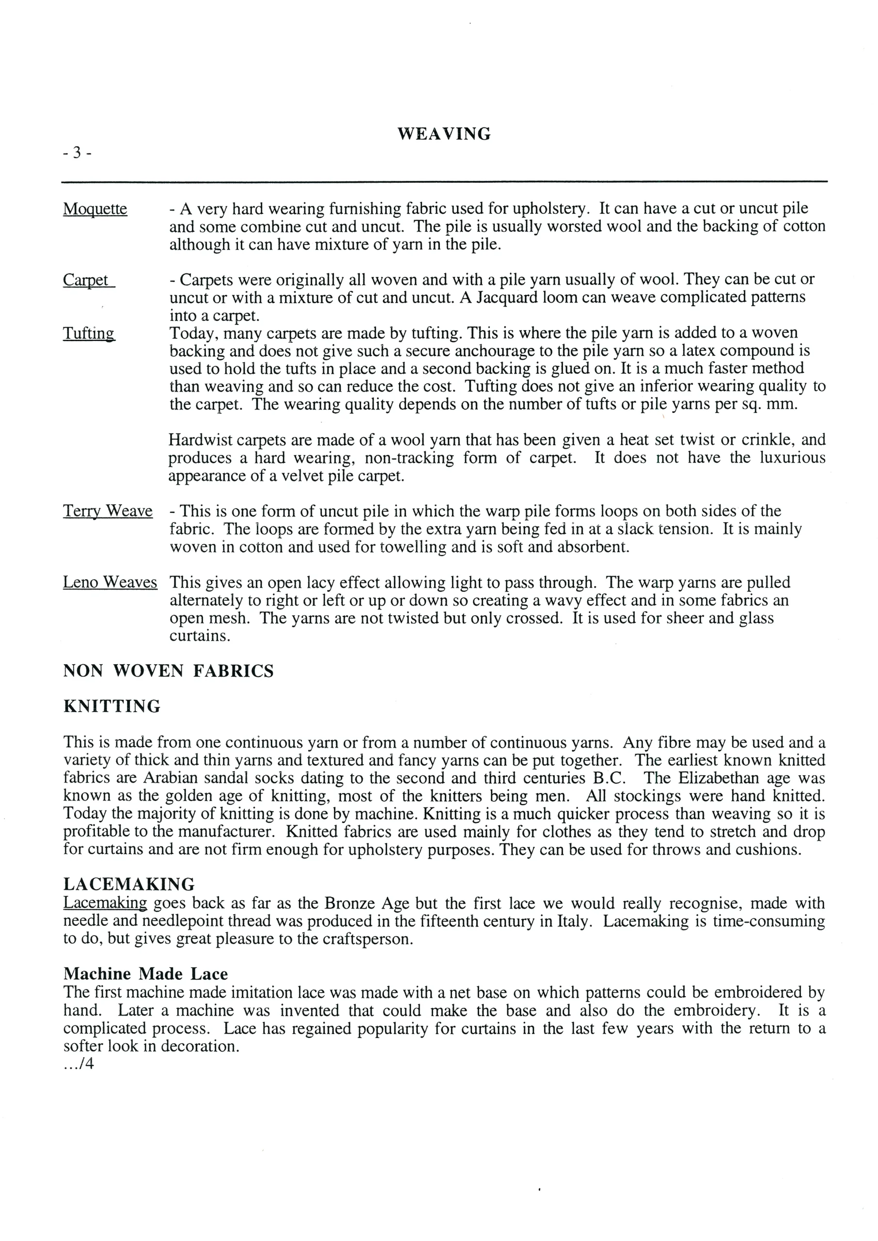 28 Non Woven notes-1