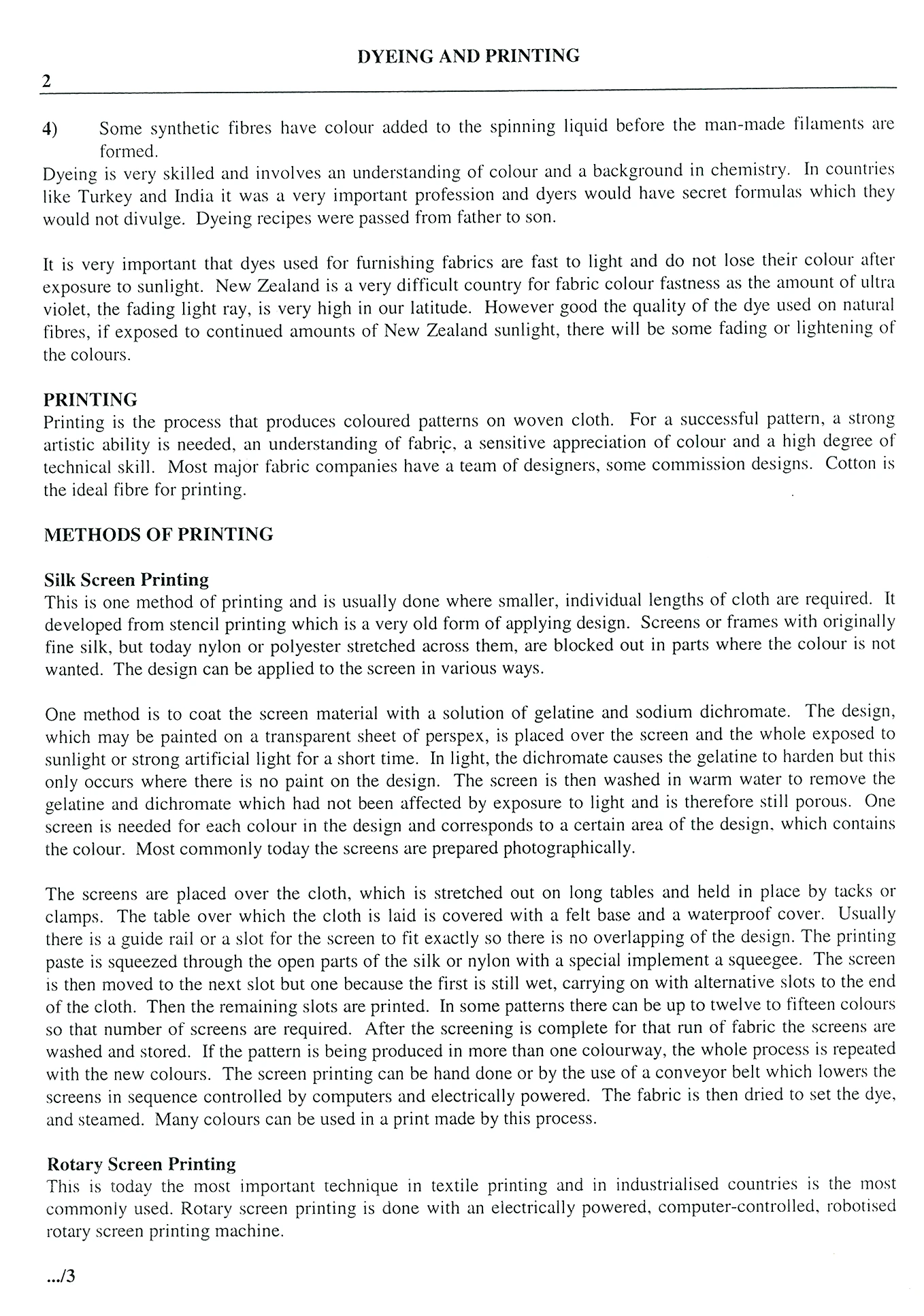 35 Dyeing and Printing notes-2