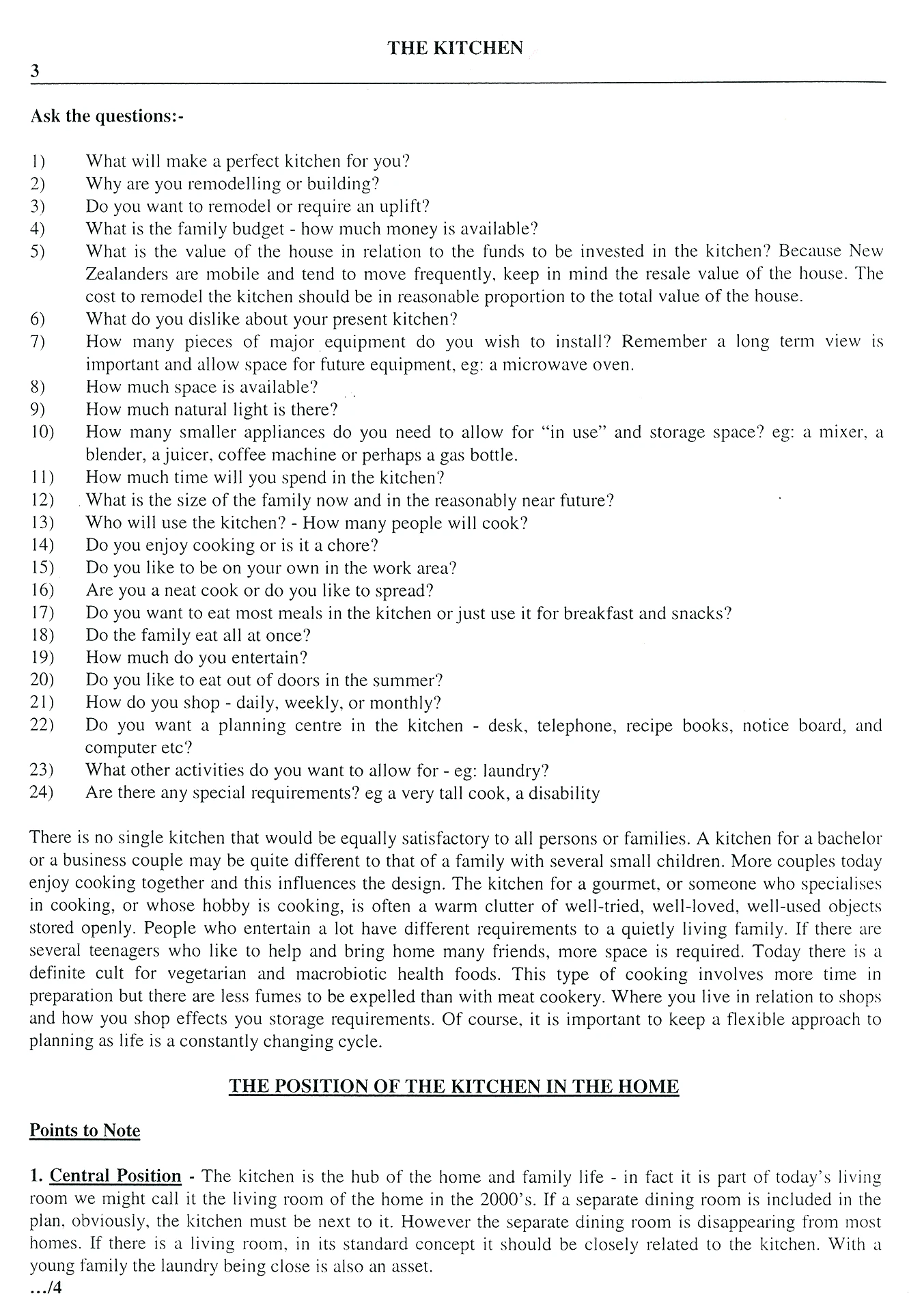 45 The Kitchen notes part 1-3
