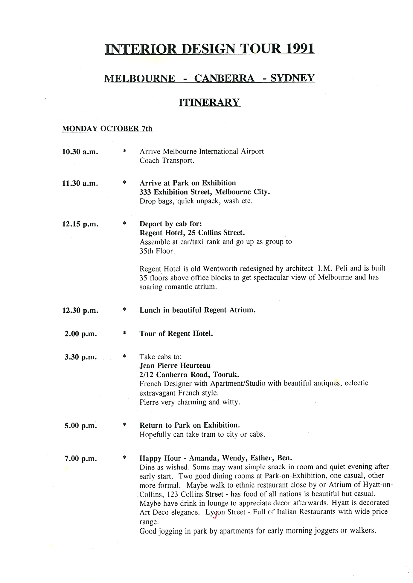 58 Interior Design Tour 1991 part 1-1
