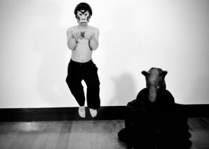The Humanimals, early 1980s, photographed by Parbhu Makan